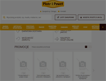 Tablet Screenshot of e-piotripawel.pl